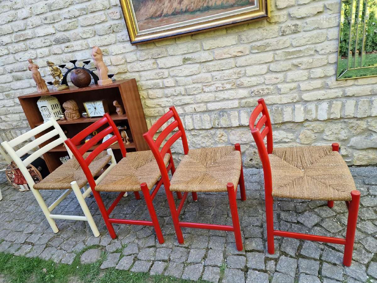 Vintažinės mid century autorinės kėdės - nuotraukos Nr. 16