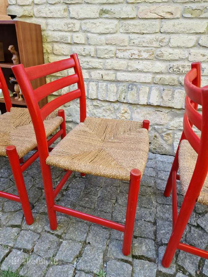 Vintažinės mid century autorinės kėdės - nuotraukos Nr. 18