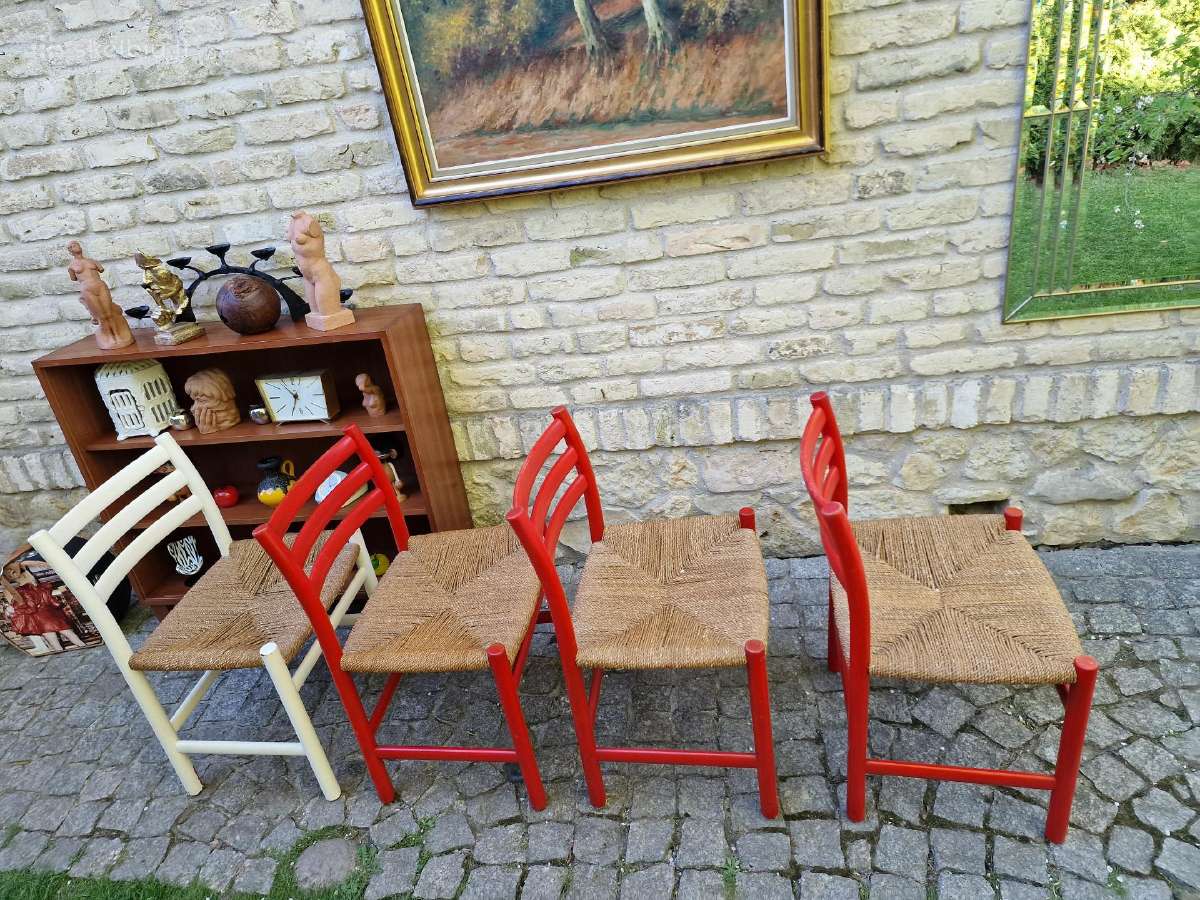 Vintažinės mid century autorinės kėdės - nuotraukos Nr. 19