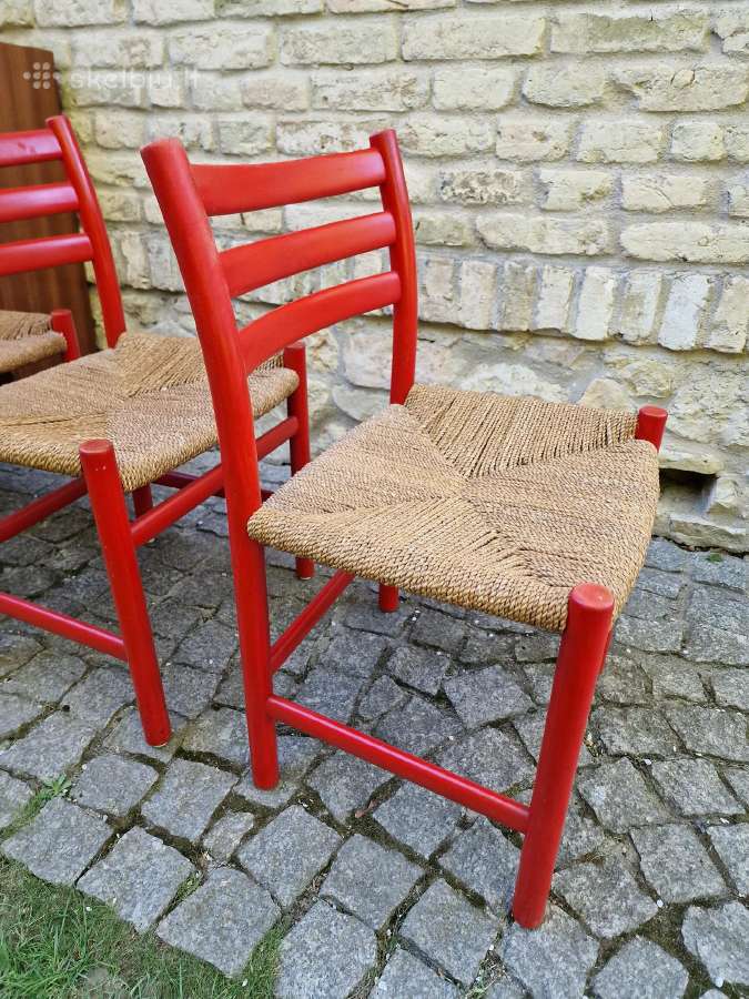 Vintažinės mid century autorinės kėdės - nuotraukos Nr. 20