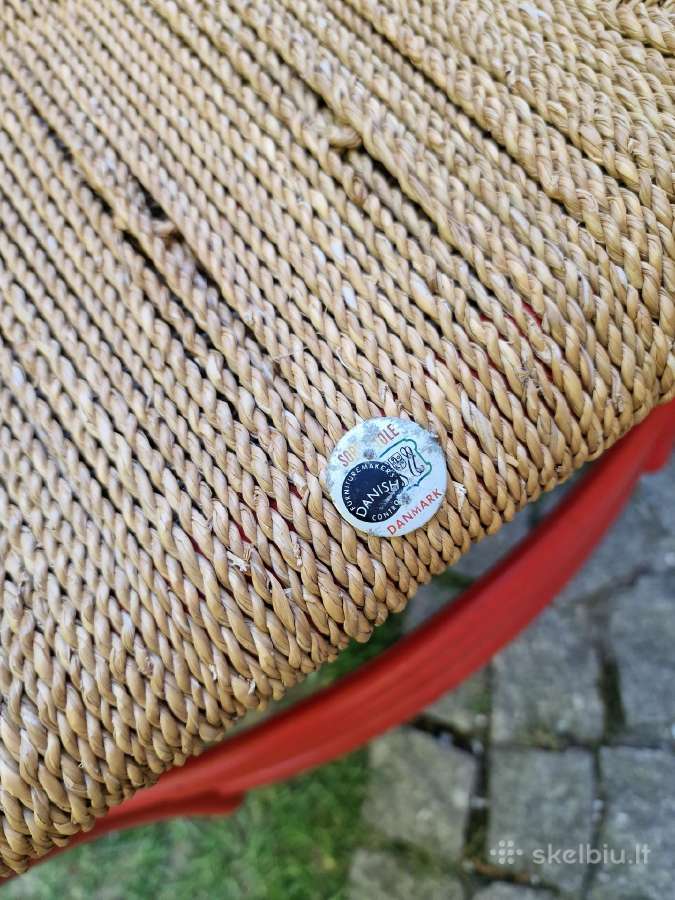 Vintažinės mid century autorinės kėdės - nuotraukos Nr. 24