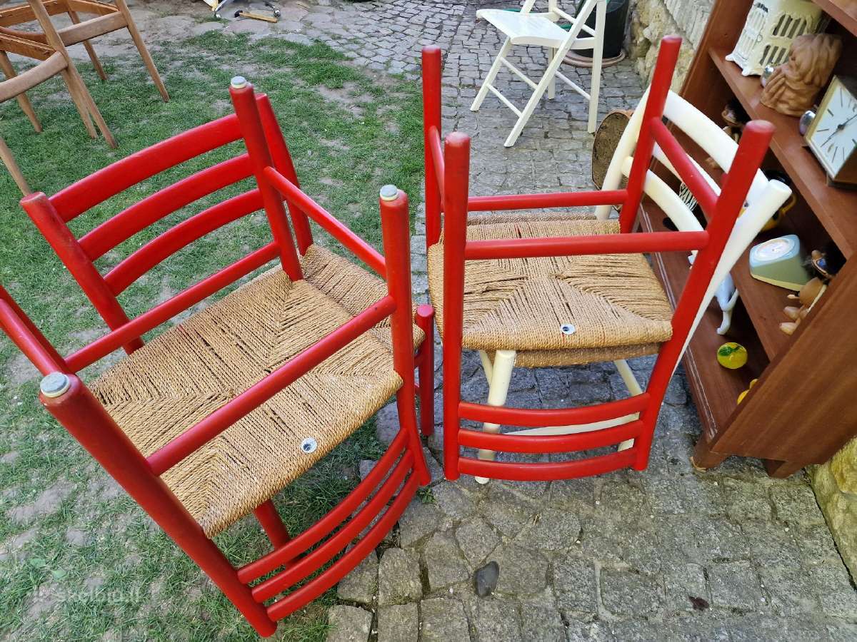 Vintažinės mid century autorinės kėdės - nuotraukos Nr. 34