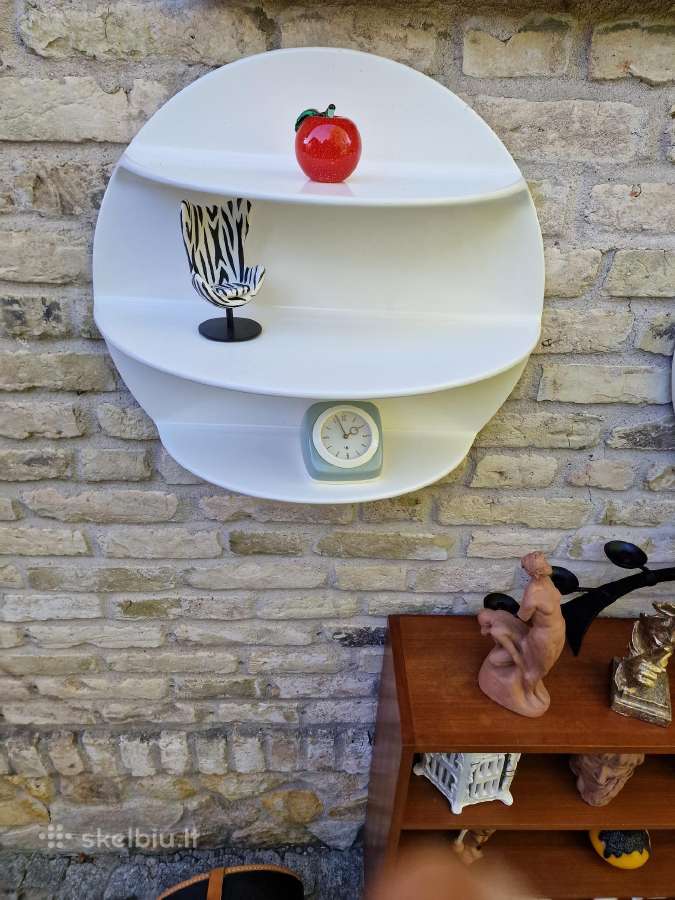 Vintažinės mid century Space Age lentynos - nuotraukos Nr. 20