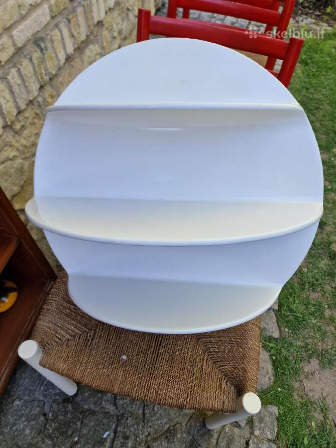 Vintažinės mid century Space Age lentynos - nuotraukos Nr. 32