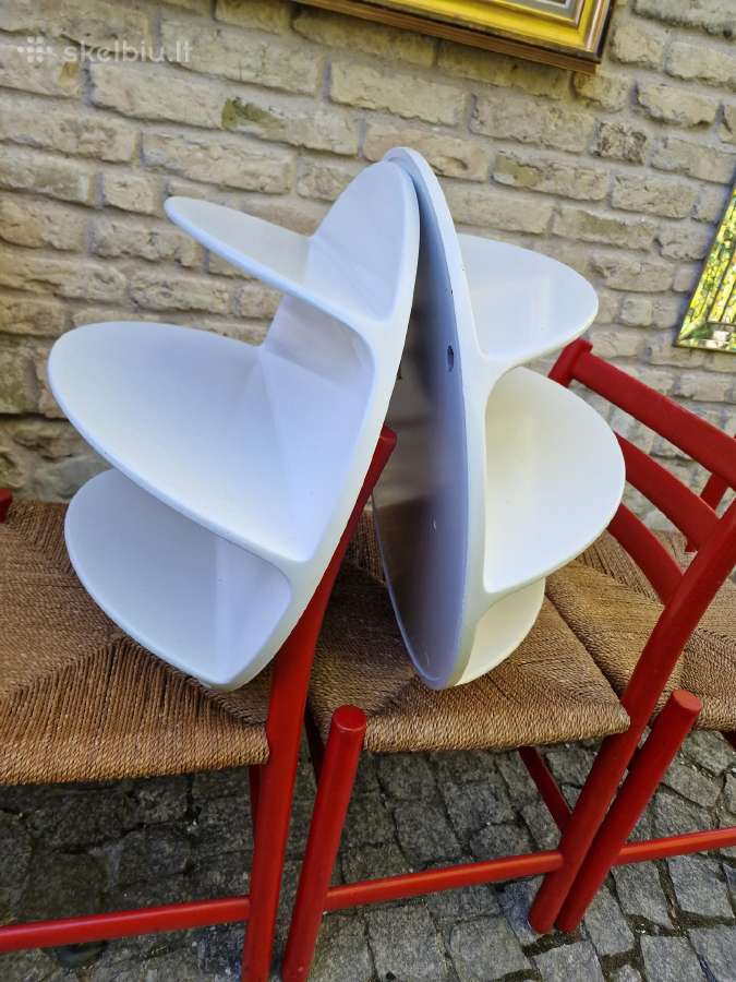 Vintažinės mid century Space Age lentynos - nuotraukos Nr. 38