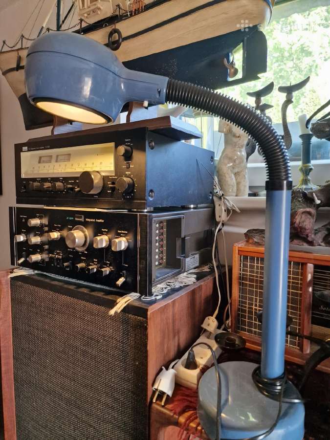 Vintažinė mid century stalinė lempa - nuotraukos Nr. 25