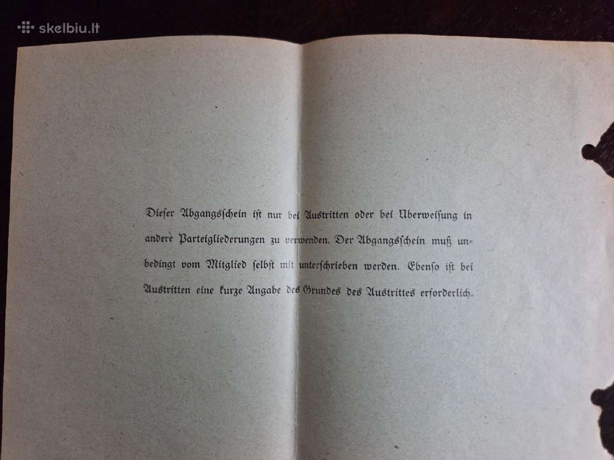 Ww 2 jugend personalinis lapelis. - nuotraukos Nr. 2