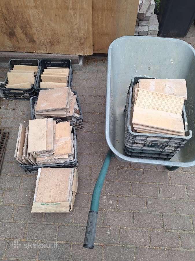 Vokiško klinkerio Agrobuchtal plytelės, pakopos - nuotraukos Nr. 5