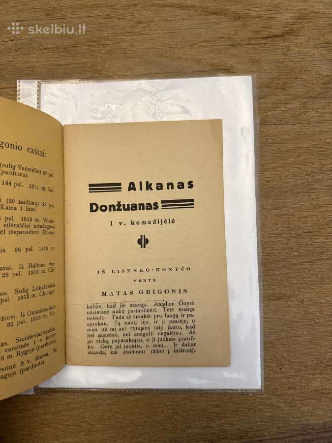 Alkanas Donžuanas 1936 m. - nuotraukos Nr. 2