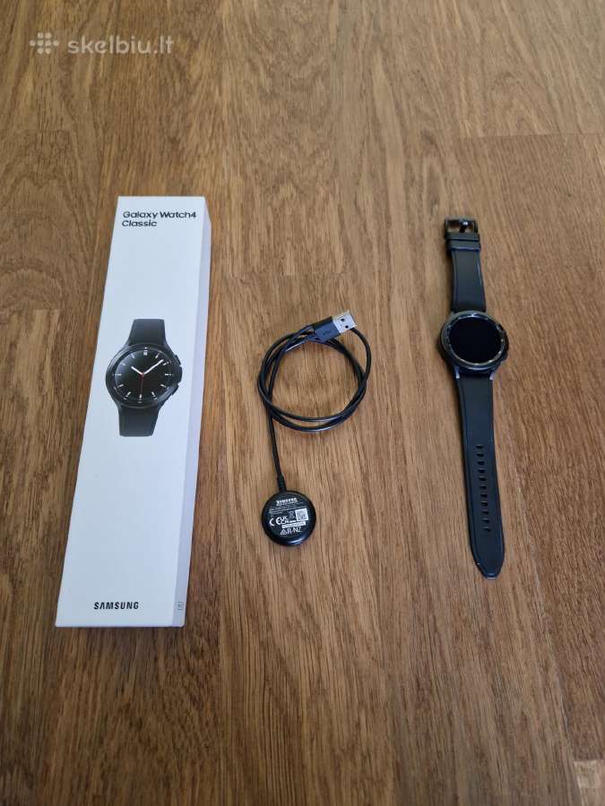 Galaxy Watch 4 Classic Lte 46mm Black - nuotraukos Nr. 3