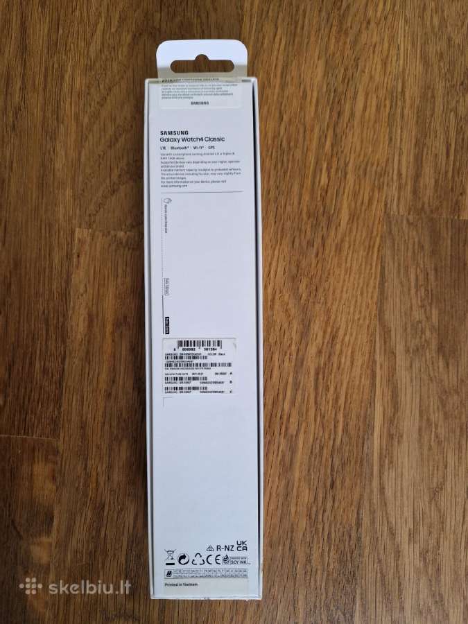 Galaxy Watch 4 Classic Lte 46mm Black - nuotraukos Nr. 2