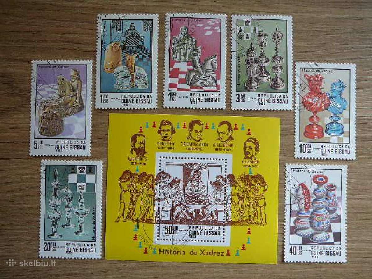 Sachmatai Gvineja Bisau 1983 antsp. gvb67a