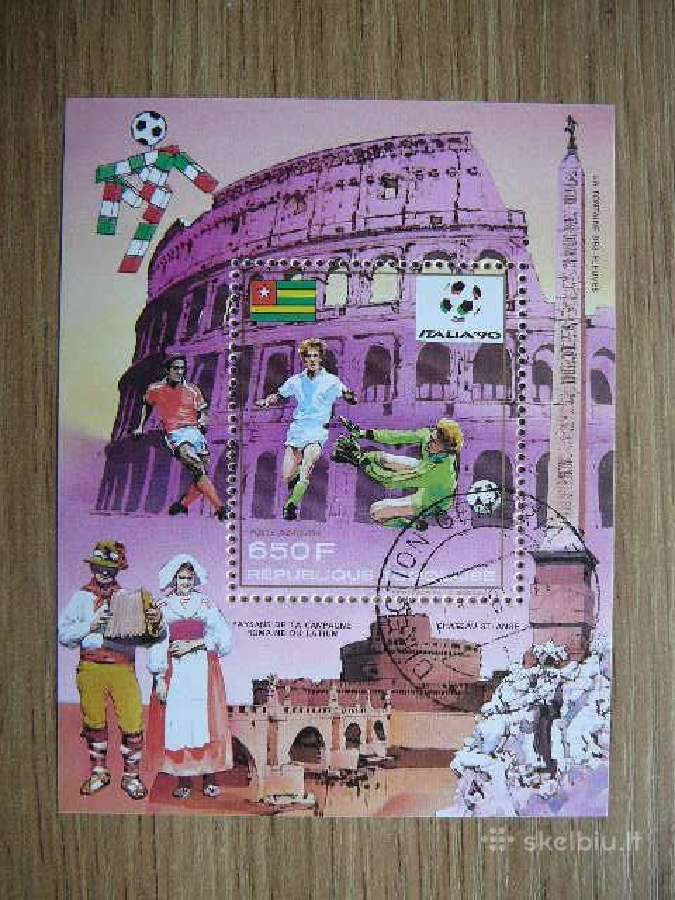 Futbolas (Italija) Togas 1990 antsp. tg311