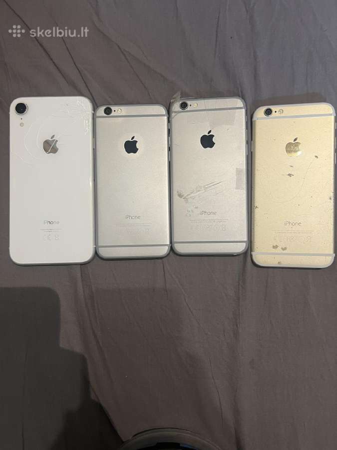Senų telefonų pardavimas. Apple iPhone
