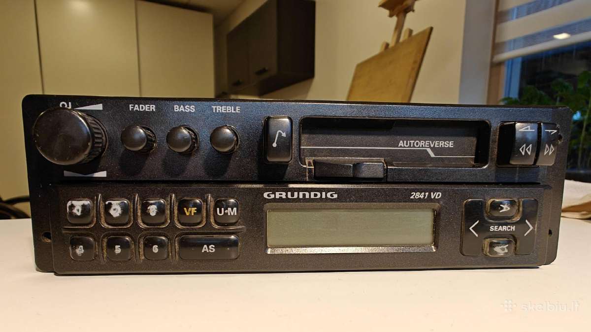 Automagnetola automobilinis radijas Grundig 2841vd