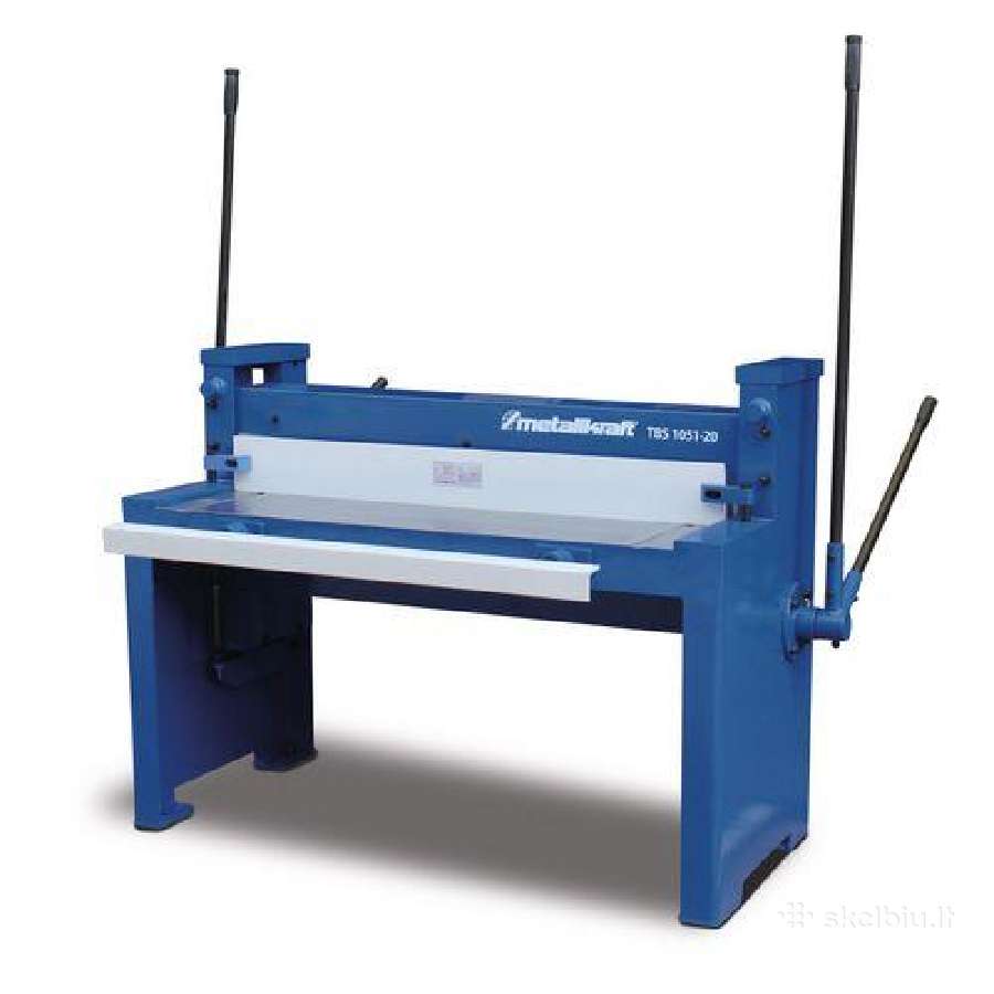 Metalo kirpimo giljotina Tbs 2050e3_400 - nuotraukos Nr. 10