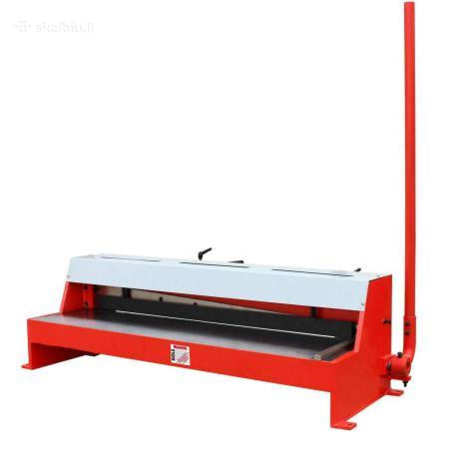 Metalo kirpimo giljotina Tbs 2050e3_400 - nuotraukos Nr. 13