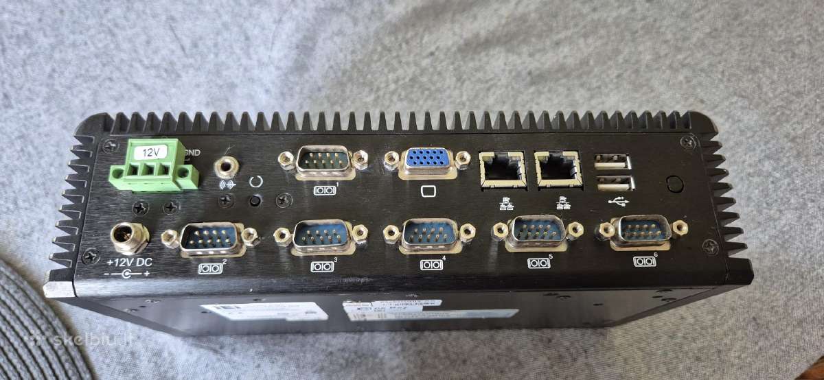 Pramoninis kompiuteris fanless Ecw-281b-945gse - nuotraukos Nr. 3