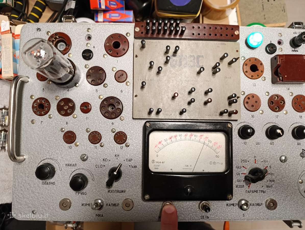 6p3s radijo lempos 6l6gt bei kitos radio lempos - nuotraukos Nr. 7