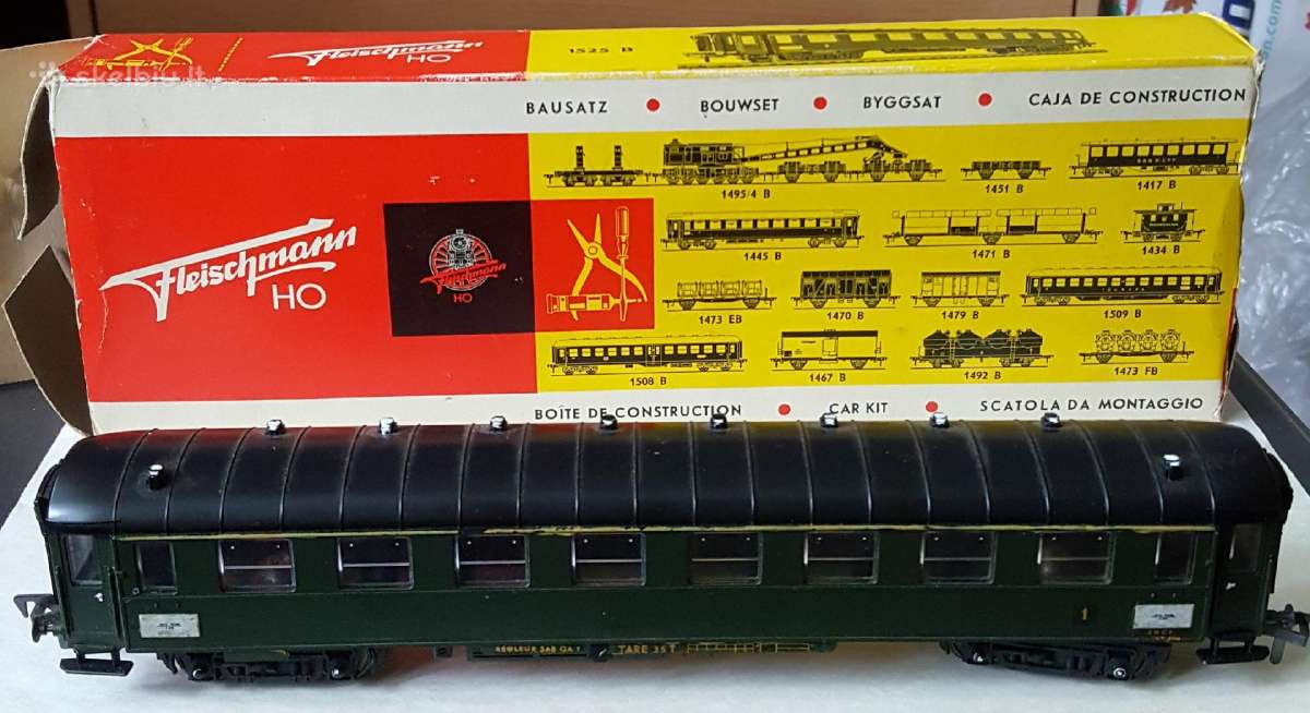 Fleischmann 1525 B Keleivių vežimas H0 - nuotraukos Nr. 7