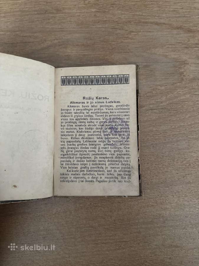 Rožių Keras ir kitos apysakaitės 1924 m. - nuotraukos Nr. 3