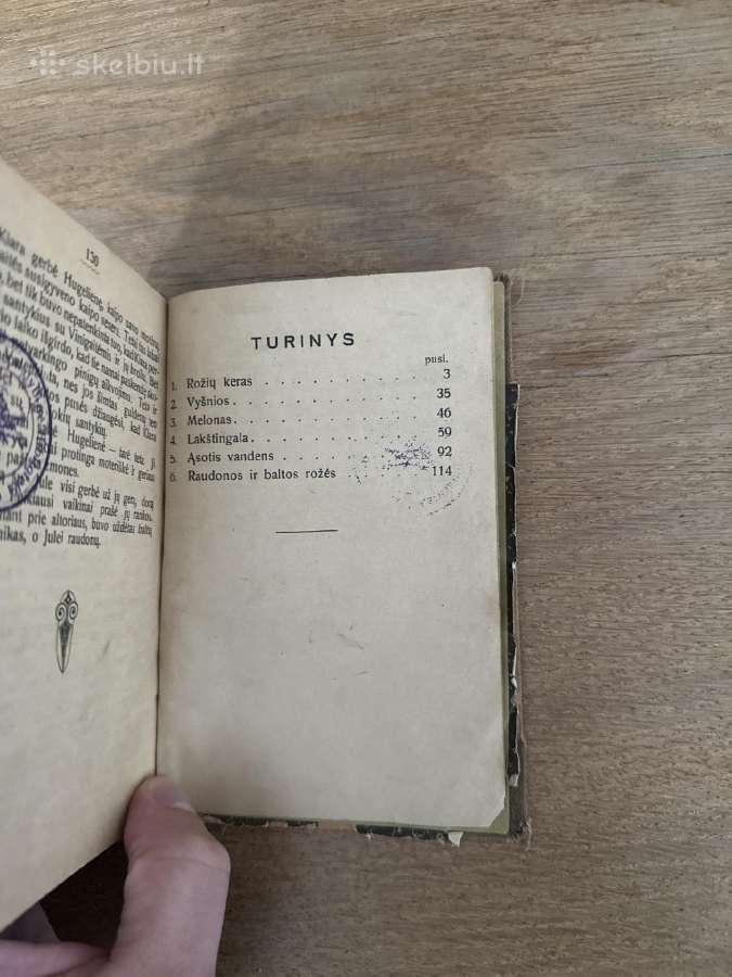 Rožių Keras ir kitos apysakaitės 1924 m. - nuotraukos Nr. 8