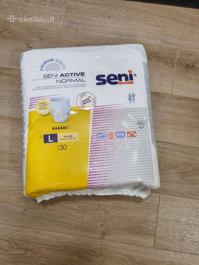 Sauskelnės Seni active normal, large