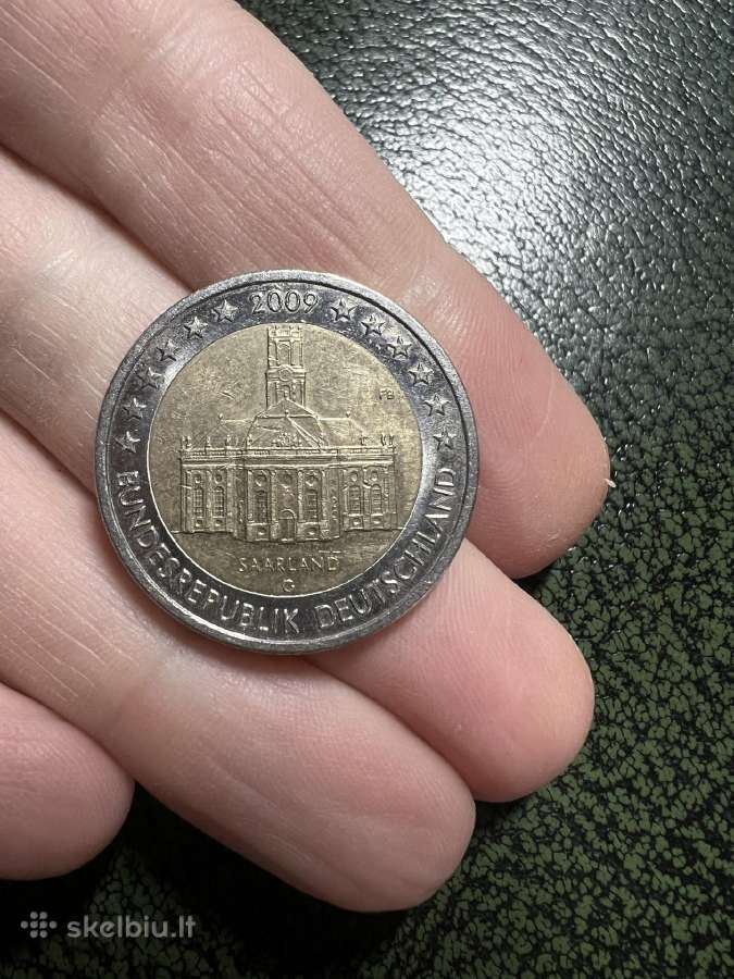 2 eur Vokietijos proginė moneta 2009 m