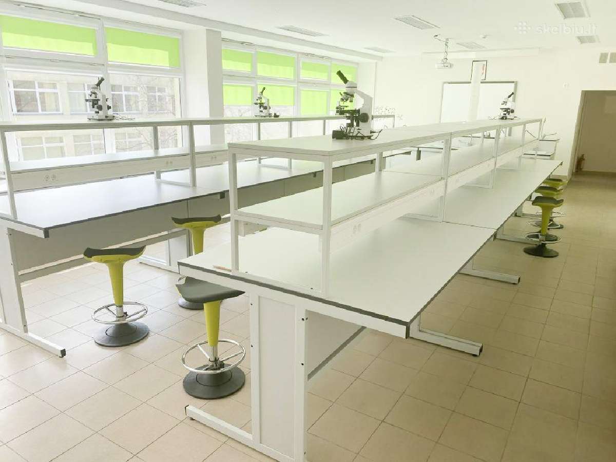 Modernūs baldai laboratorijai - nuotraukos Nr. 2