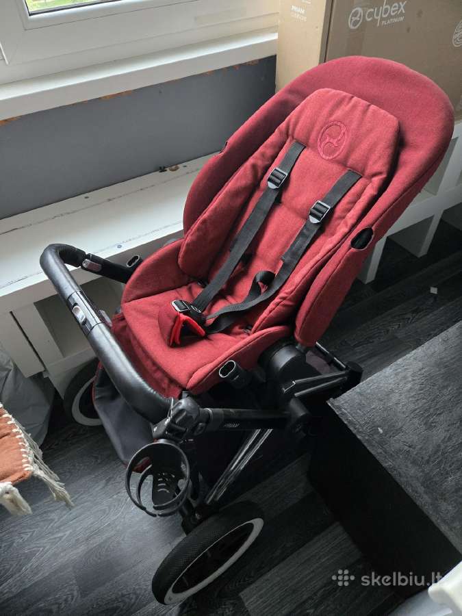 Cybex Priam Platinum 3in1 vezimelis +isofix