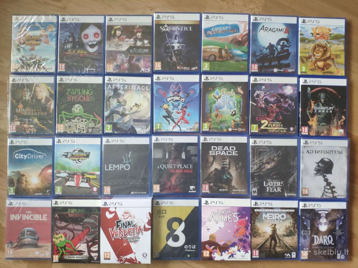 Ps5 ps4 zaidimai Nemokamas siuntimas nuo.,.,. - nuotraukos Nr. 6