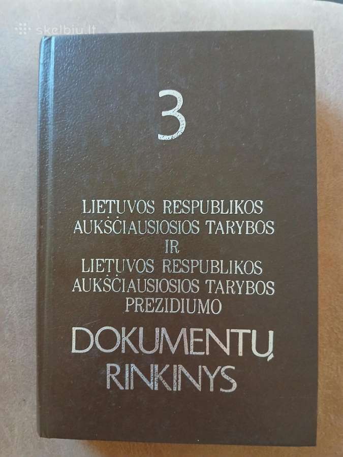 Lr At dokumentų rinkinys (3 tomas)