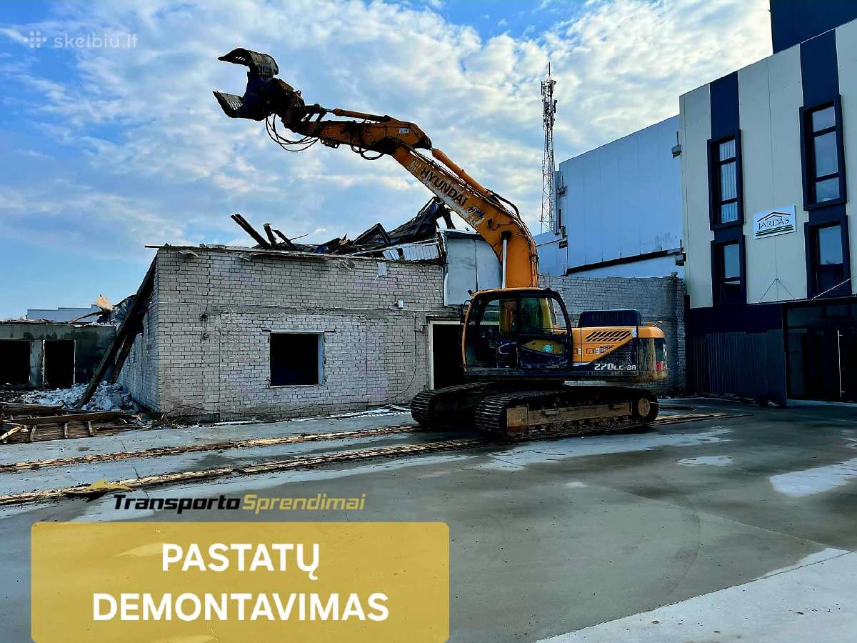 Griovimo darbai- demontavimas Vilniaus apskritis - nuotraukos Nr. 5
