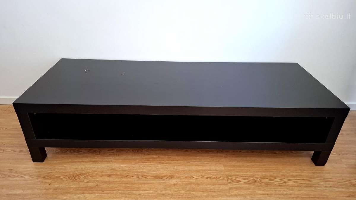 Stalas juodas 149x35x55 cm
