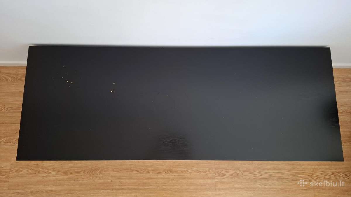 Stalas juodas 149x35x55 cm - nuotraukos Nr. 4