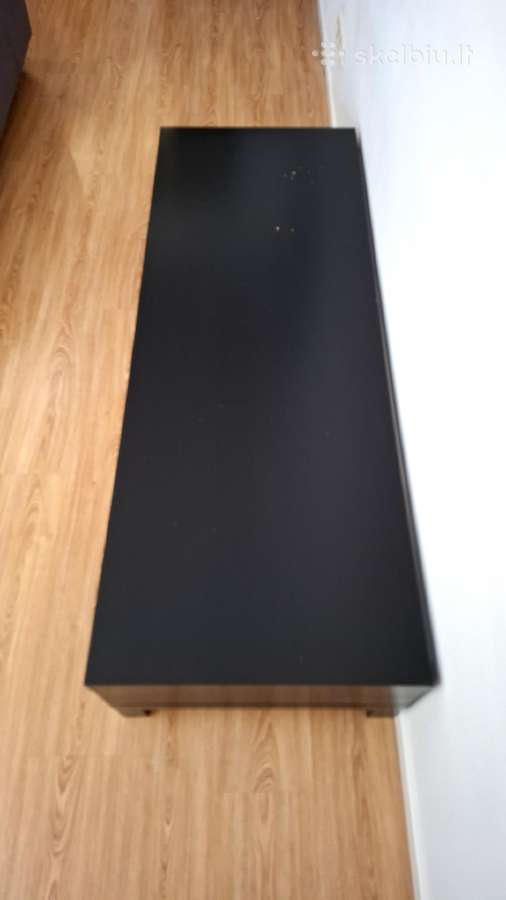 Stalas juodas 149x35x55 cm - nuotraukos Nr. 5