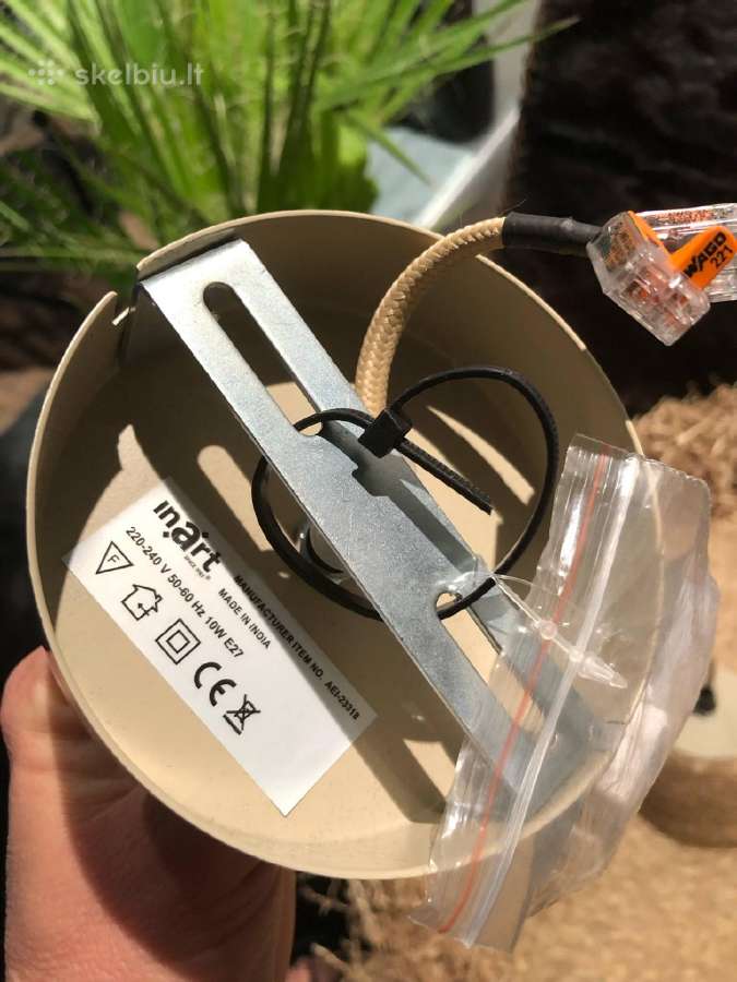 Boho stiliaus pakabinamas šviestuvas - nuotraukos Nr. 14