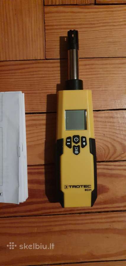 Trotec Bc21 termohigrometras drėgmės matuoklis - nuotraukos Nr. 3