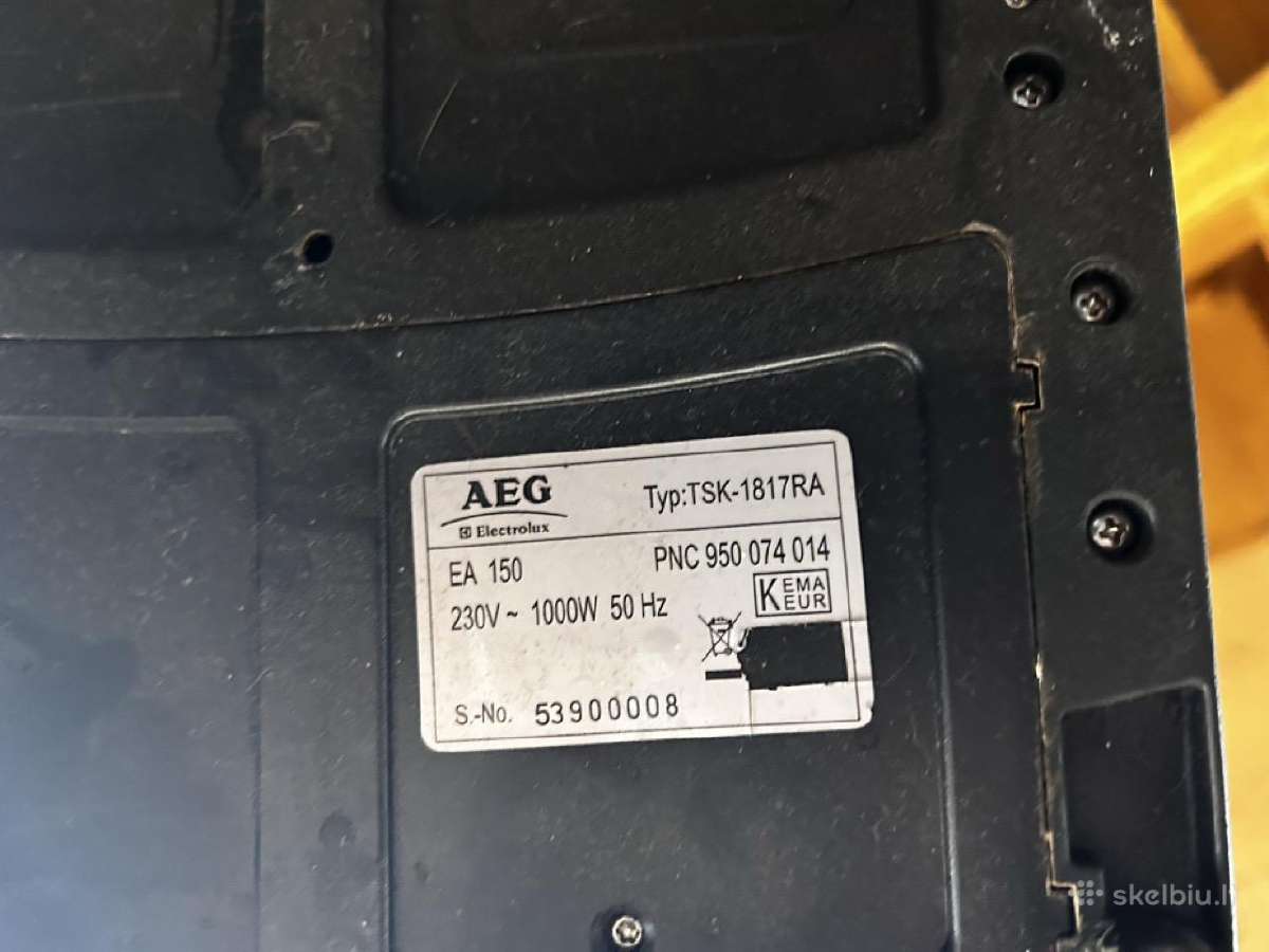 Aeg kavos aparatas Tsk-1817ra - nuotraukos Nr. 5