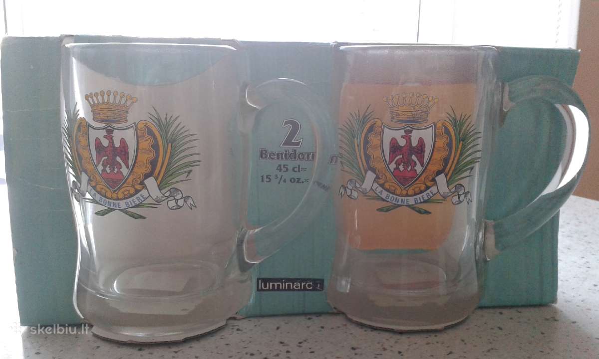 Alaus bokalai 2 vnt