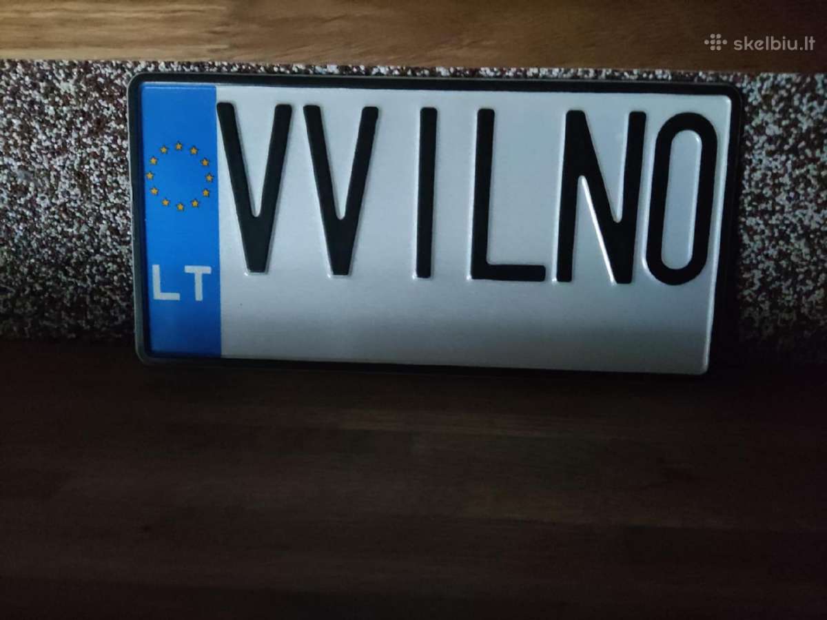 Vardinis numeris Wilno