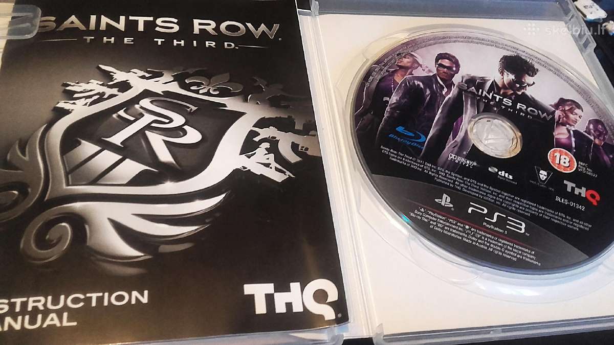 Saints Row PS3 žaidimas