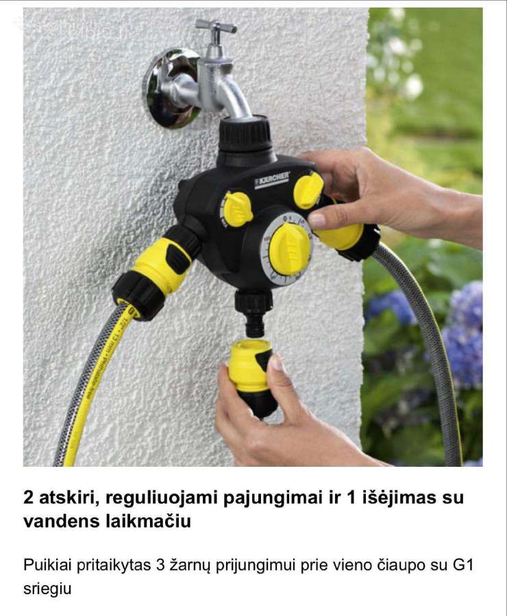 Karcher laistymo laikmatis