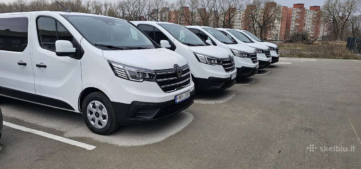 Naujų keleivinių mikroautobusų nuoma