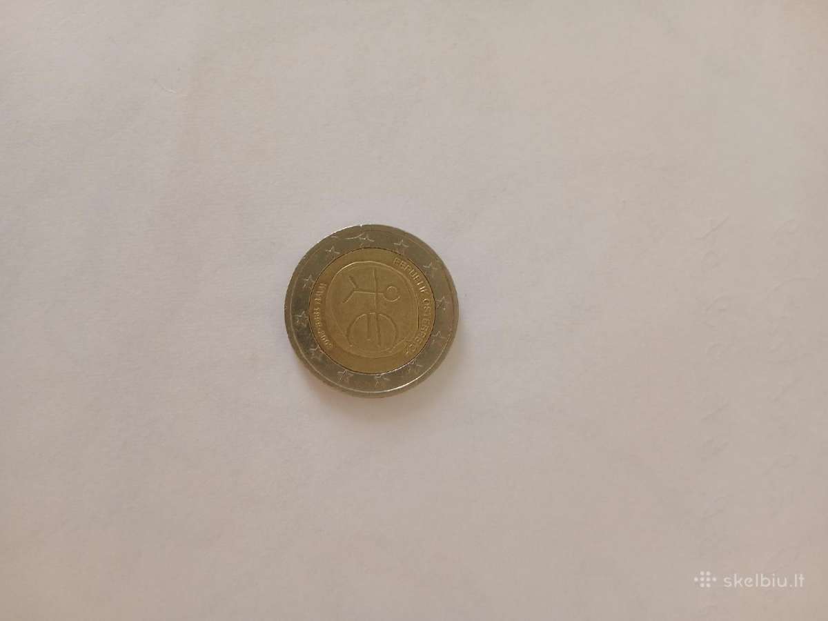 Labai reta (klaida) Austrijos 2 eur - nuotraukos Nr. 4
