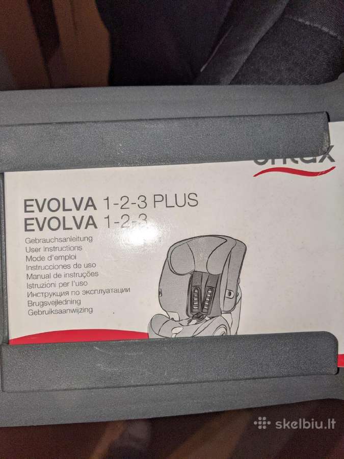 Vaikišką automobilinę kėdutę Britax Evolva 9-36 kg - nuotraukos Nr. 4