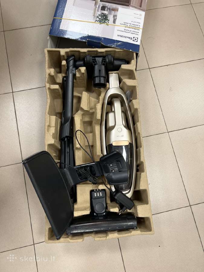 Belaidis dulkių siurblys Electrolux Well Q7 ir Q6