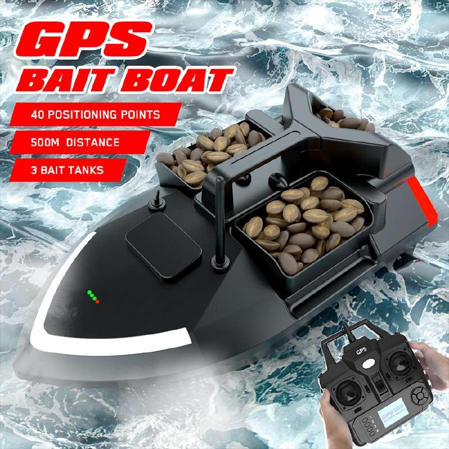 Flytec V020 Žvejybos pašarų gabenimo laivelis GPS - nuotraukos Nr. 11
