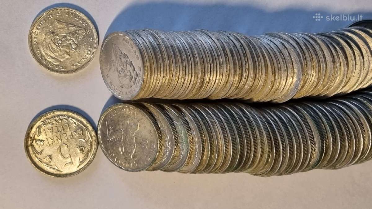 Nupirkciau didesni kieki sidabriniu monetu - nuotraukos Nr. 2