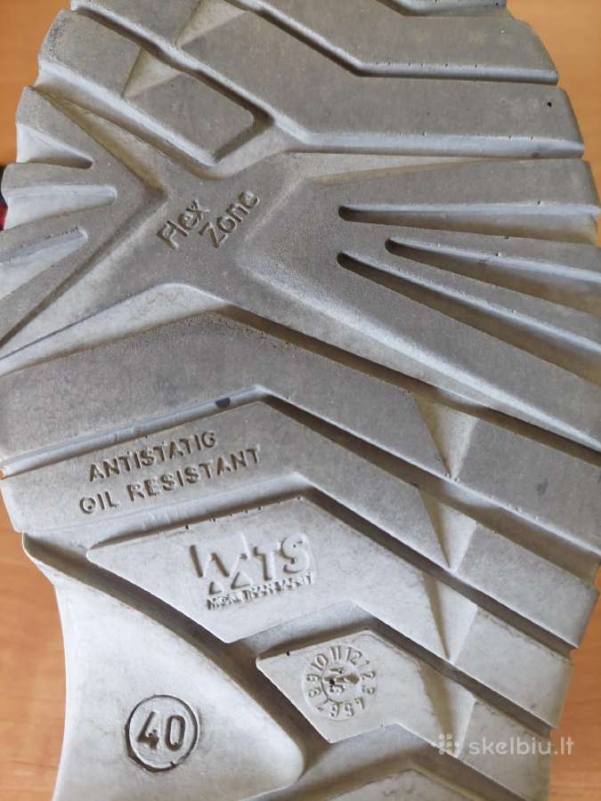 Moteriški darbo batai su metalu 39 dydis - nuotraukos Nr. 8
